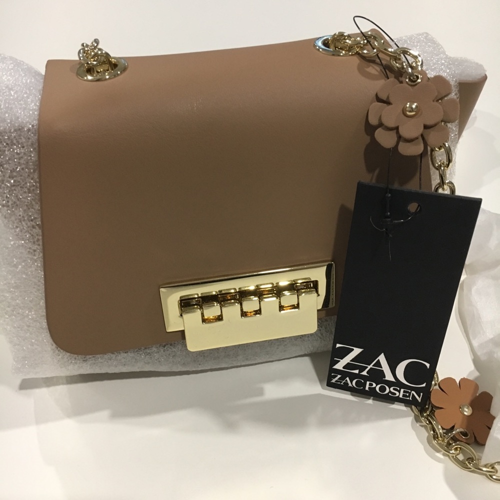 Zac Posen Eartha Floral Mini Chain Cross Body Bag